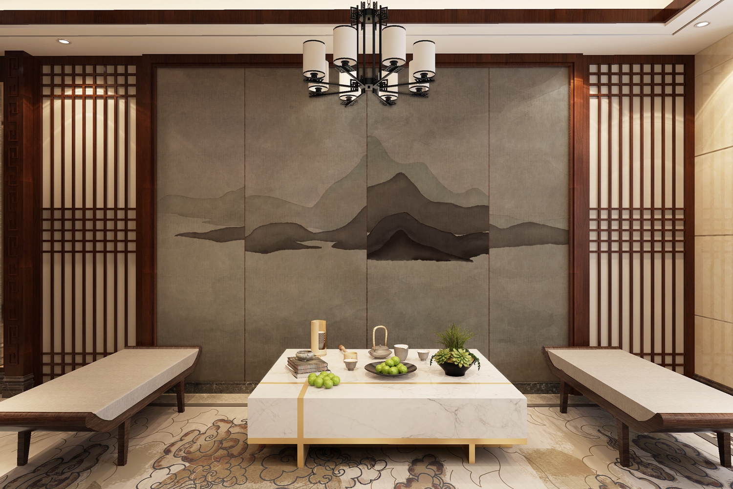 OB体育APP官网下载 - 附件|装饰画/墙饰|办公家具|中国有限公司家具|山湖-原创定制壁画