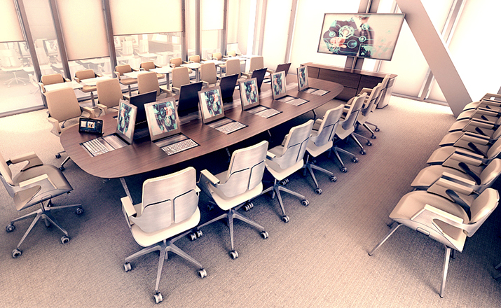 办公椅|现代真皮会议椅|办公家具|中国有限公司家具|Interstuhl Silver 会议椅